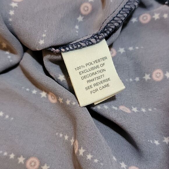 Marvel Her Universe Captain America Tie Waist Blouse Shirt Size M - Picture 7 of 10